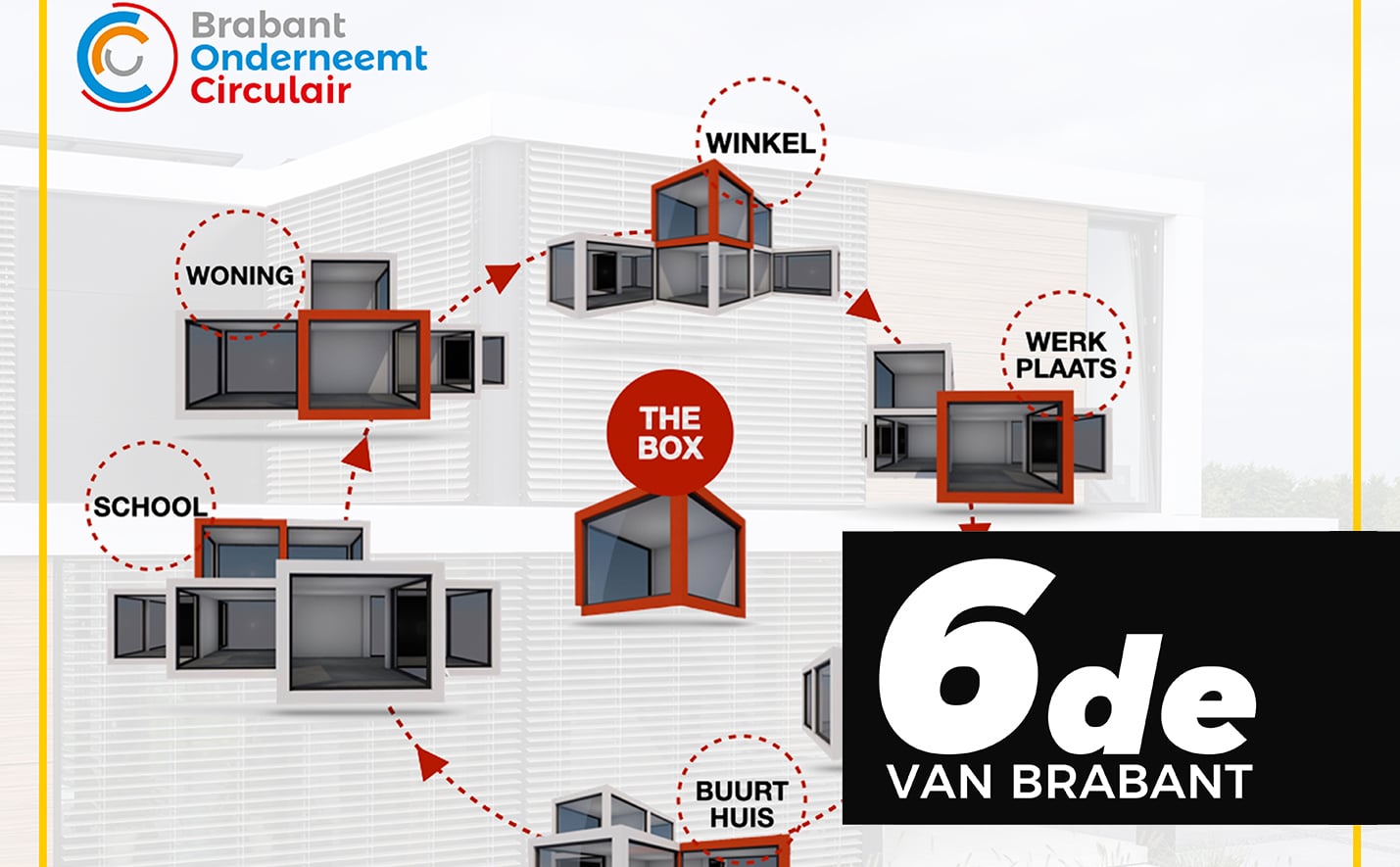 THEBOXSYSTEM heeft met trots de 6de plek van de Brabantse Circulaire Innovatie ingenomen!